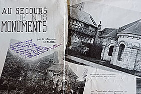 Au secours de nos monuments, Revue Mondanités, 1937