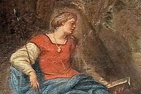 Sainte Geneviève gardant ses moutons, 18e siècle